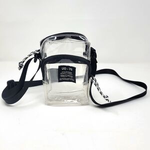 URBAN OUTFITTERS plastic pouch crossbody clear mini bag